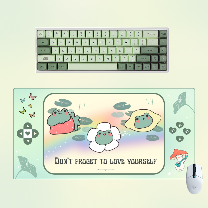 Frog Cottagecore Mousepad