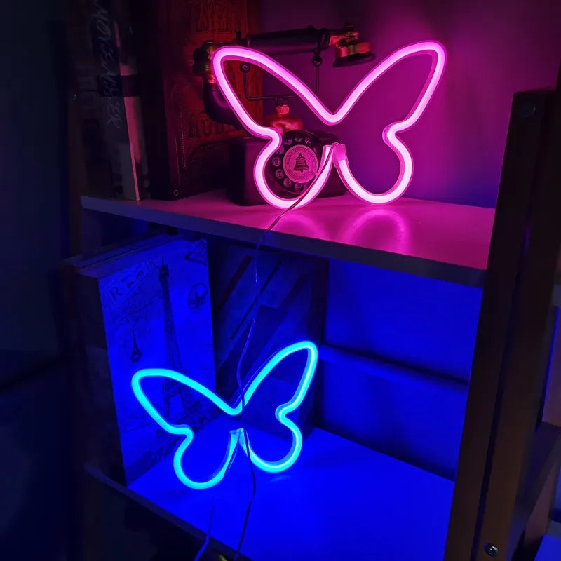 Butterfly Neon Light