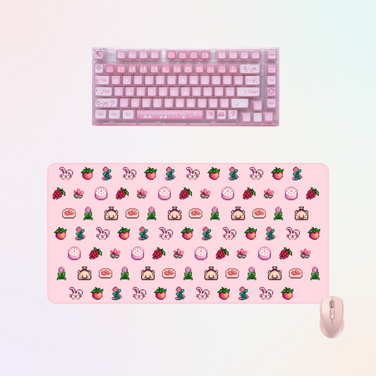 Pink Stardew Valley Mousepad