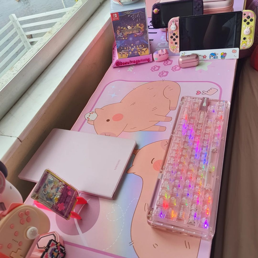 Kawaii Capybara Mousepad