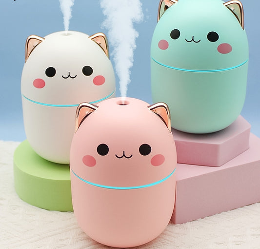 Kawaii LED Cat Humidifier