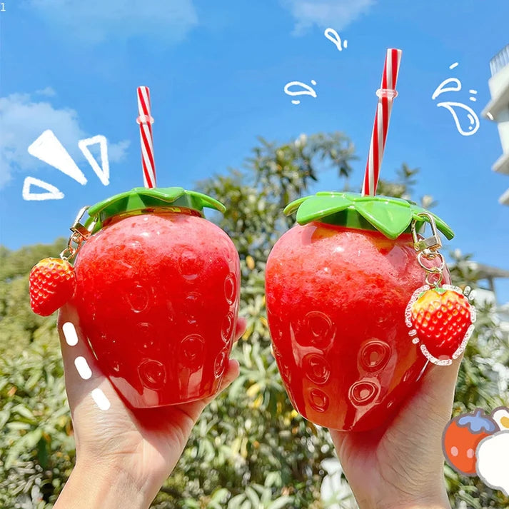 Kawaii Strawberry Bottle