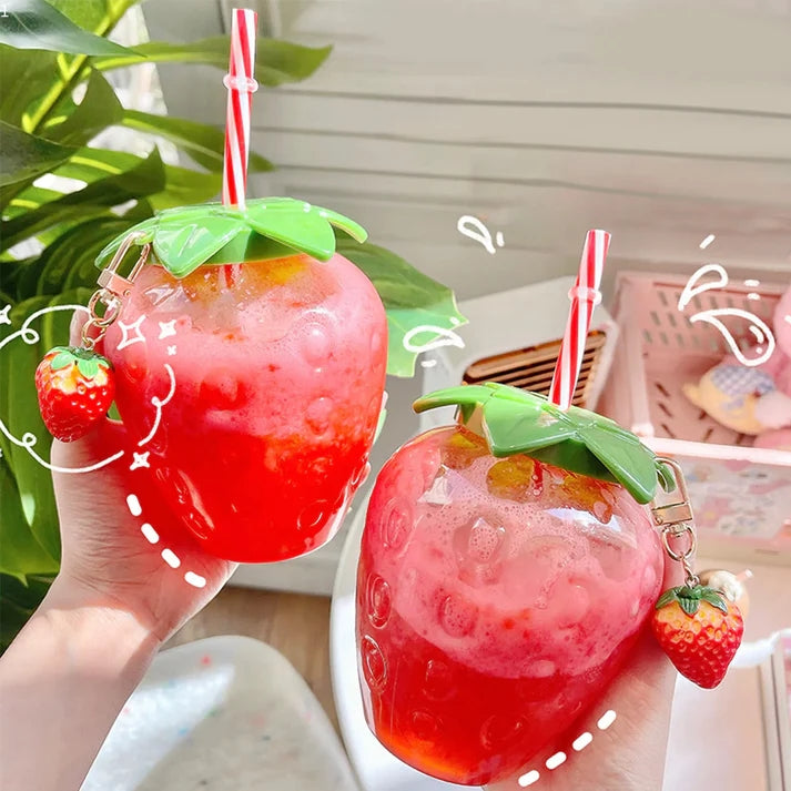Kawaii Strawberry Bottle