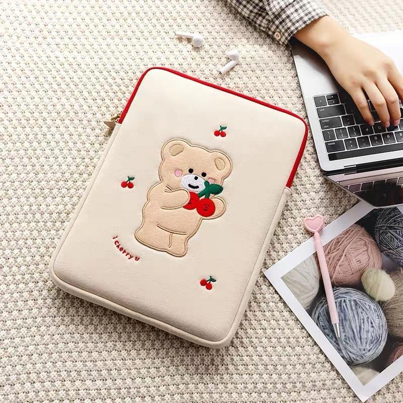 Cherry Bear Sleeve Case - Momo Babe