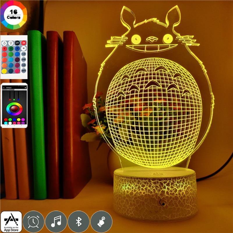 Totoro 3D LED Light - Momo Babe