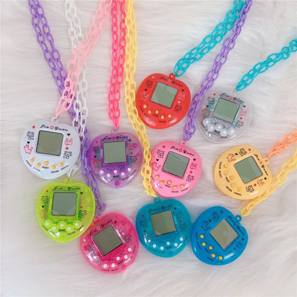 Y2K Pet Game Necklace