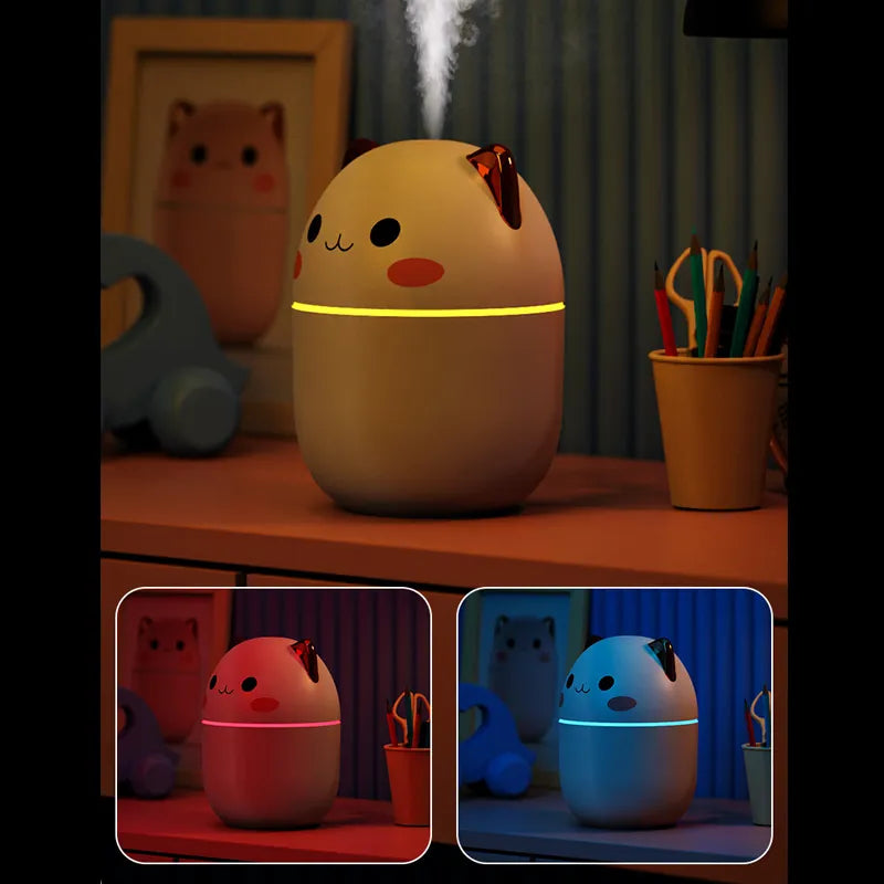 Kawaii LED Cat Humidifier