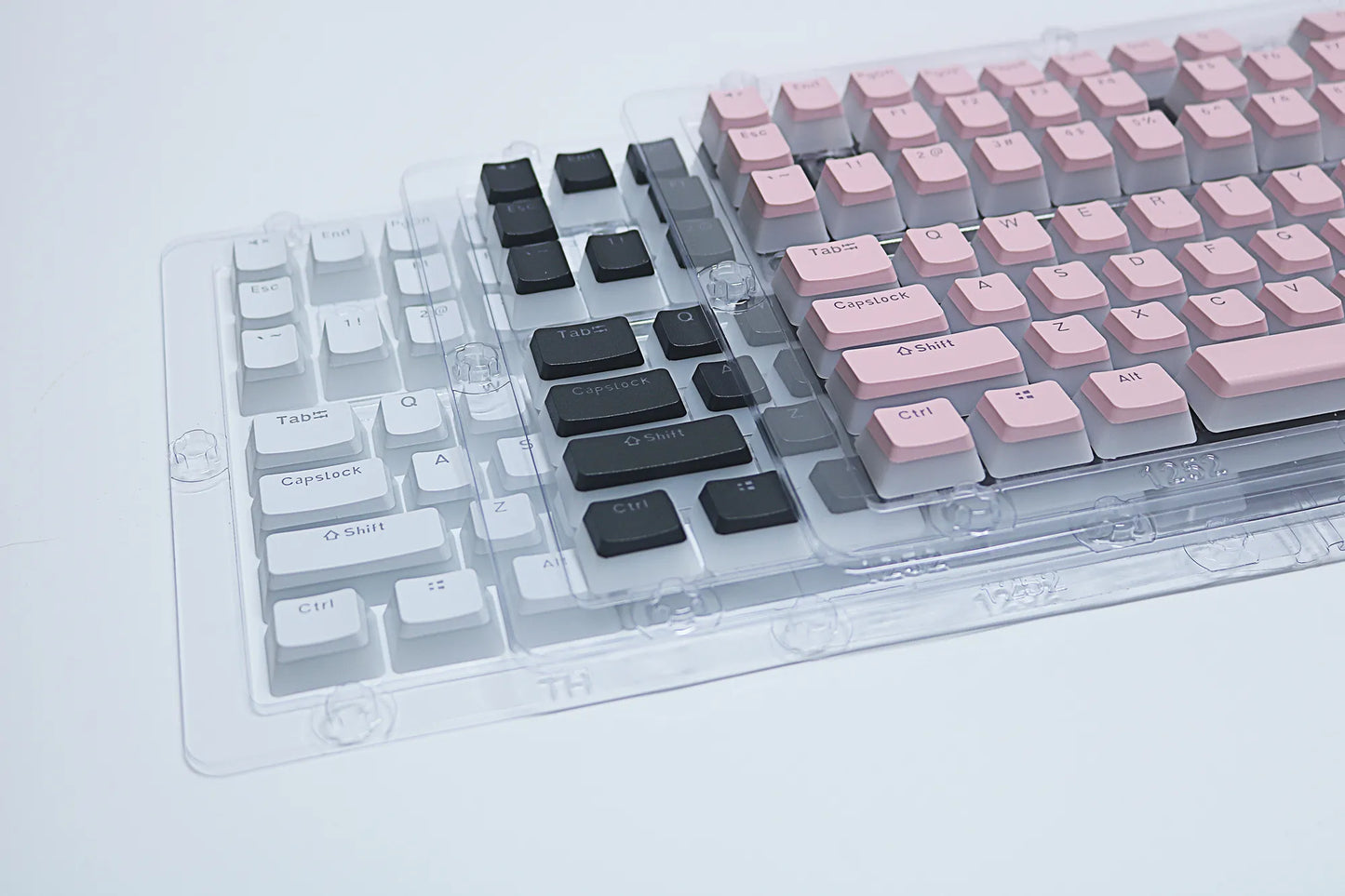 PBT Pudding Keycaps 129 Keys Set