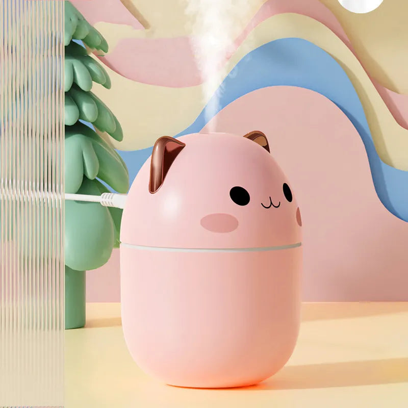 Kawaii LED Cat Humidifier