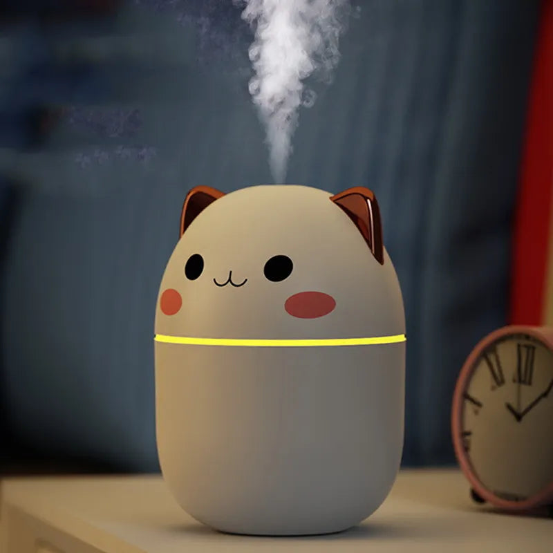 Kawaii LED Cat Humidifier