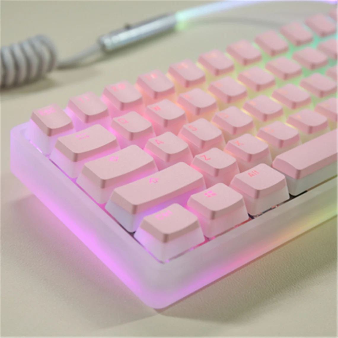 PBT Pudding Keycaps 129 Keys Set