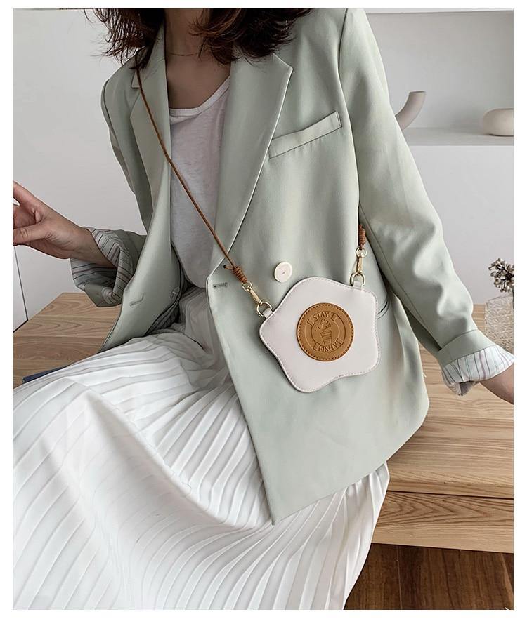 Toast and Egg Crossbody Bag - Momo Babe