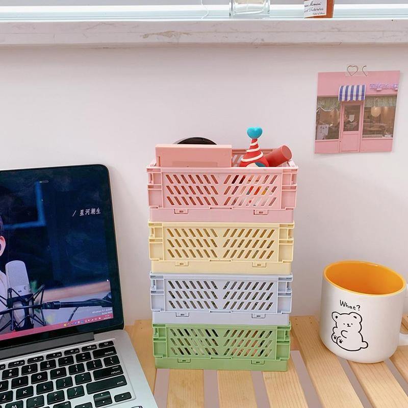 Small Folding Storage Crate - Momo Babe