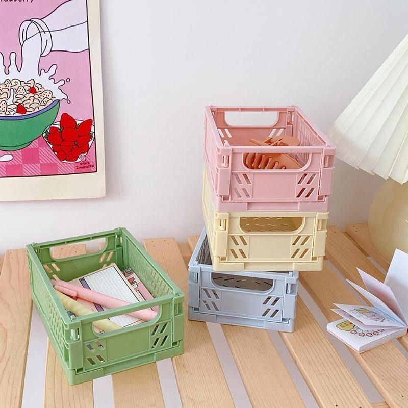 Small Folding Storage Crate - Momo Babe