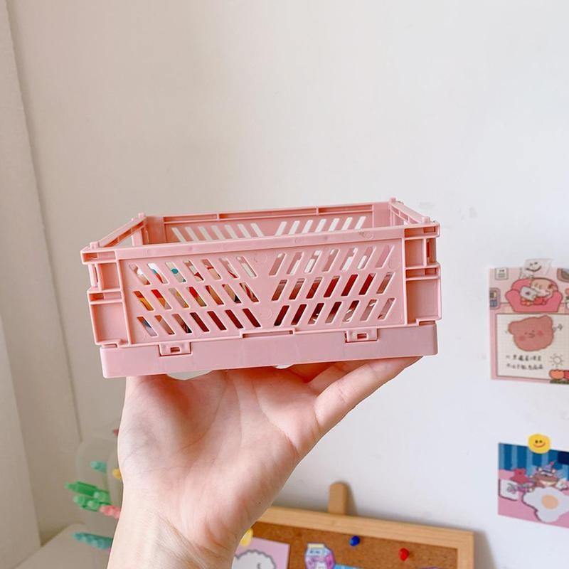 Small Folding Storage Crate - Momo Babe