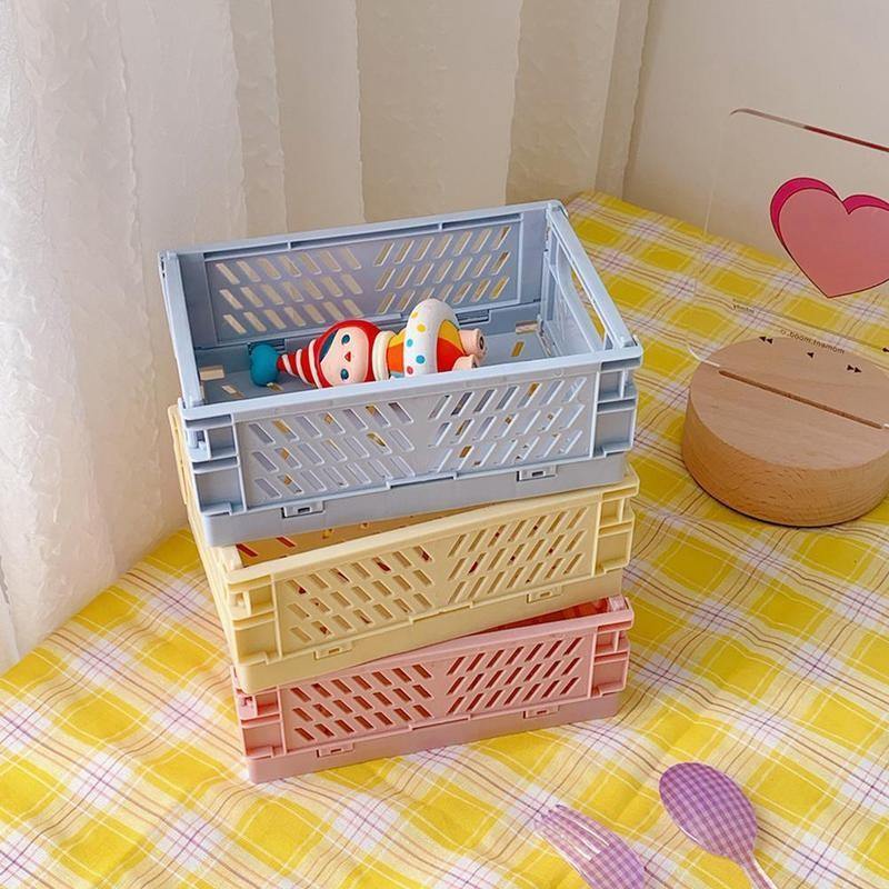 Small Folding Storage Crate - Momo Babe