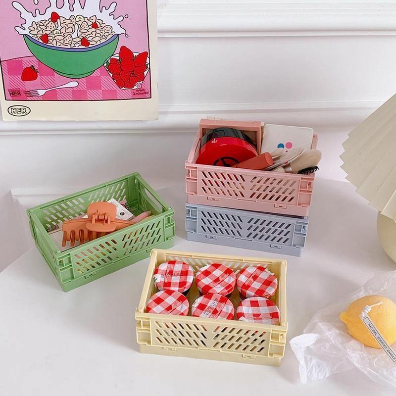 Small Folding Storage Crate - Momo Babe