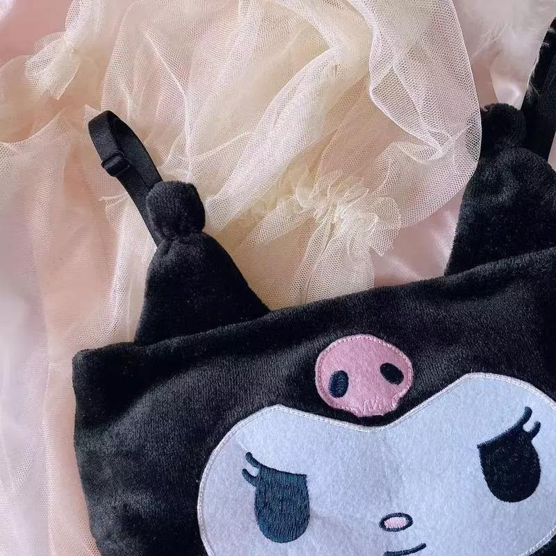 Kuromi Fluffy Lingerie Set - Momo Babe